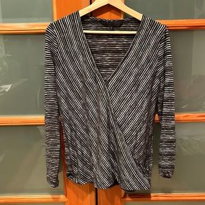 BCBGMAXARIA black/white sweater